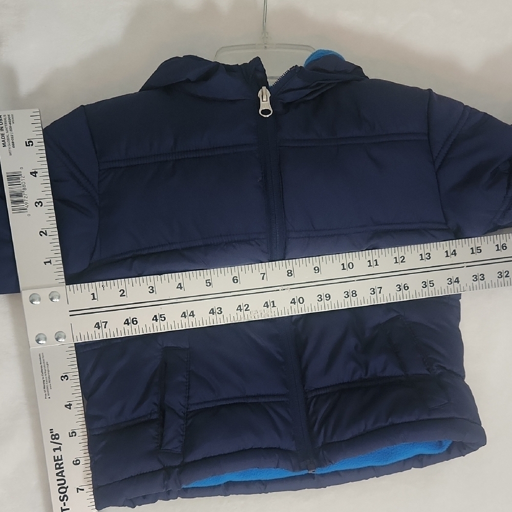 Healthtex Navy Blue Kids Jacket Coat 24 month - Picture 7 of 8